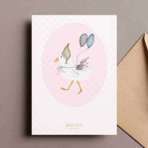 Daffy and the balloons  pink