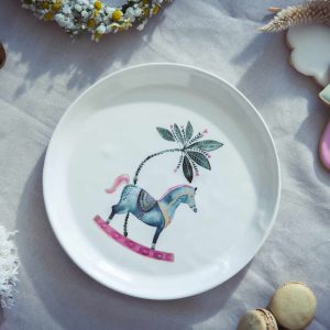 Andrew the horse plate