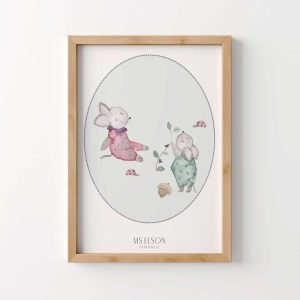 The wonderful mouse in the forest